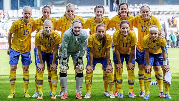 Selección Sueca De Futbol Femenino 7958